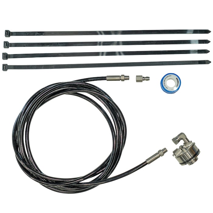 Rainman 5m HP Hose / End Cap Assembly — representative product photograph